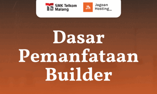 Dasar Penggunaan Builder Elementor